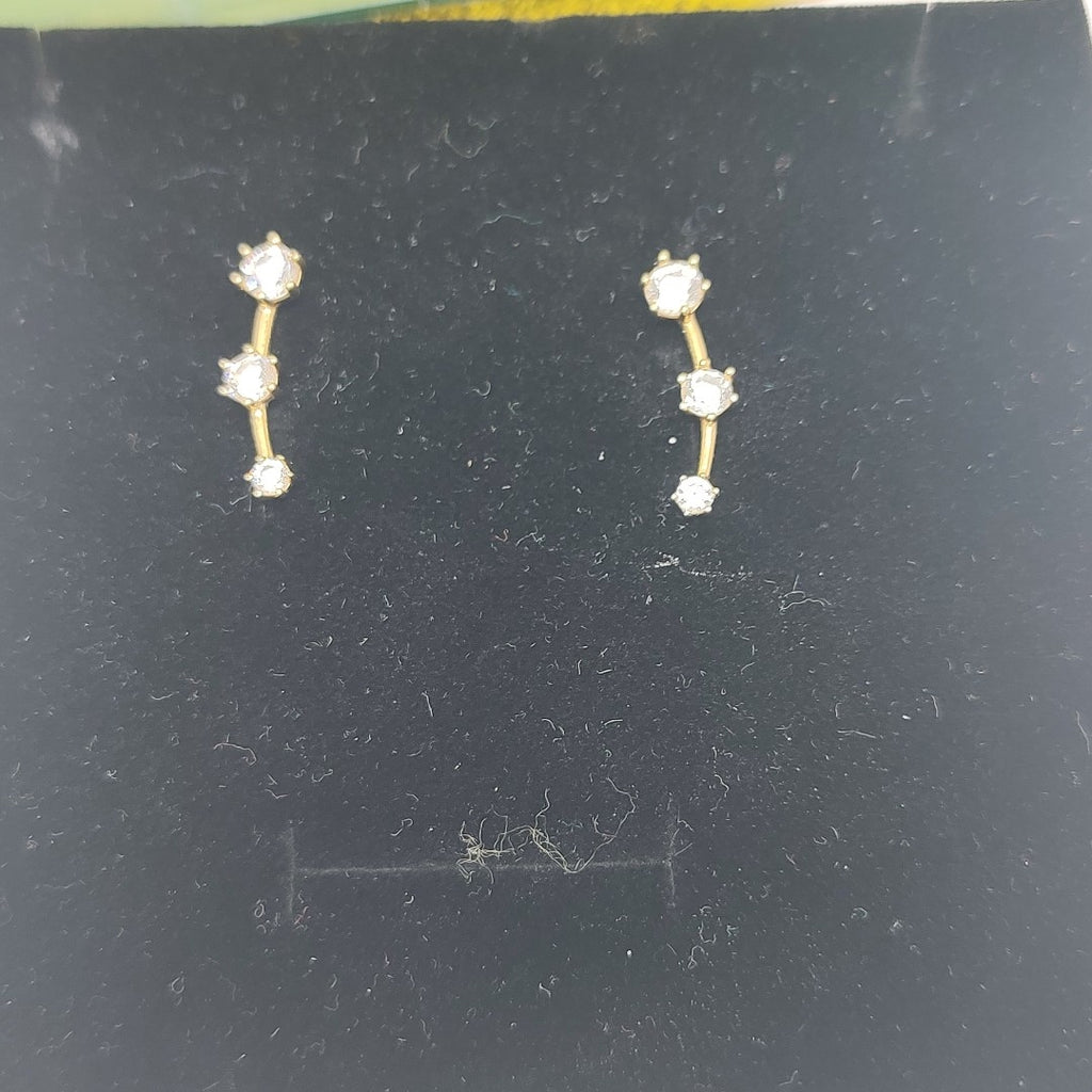 ARETES PAR ORO 10 K 1,50 GRMS (SEMINUEVO)