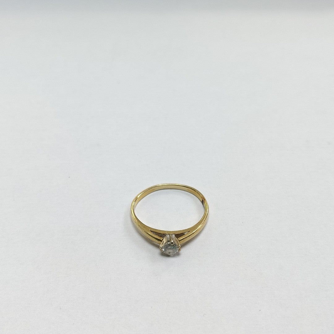 SOLITARIO ORO 14 K 2 GRMS (SEMINUEVO)