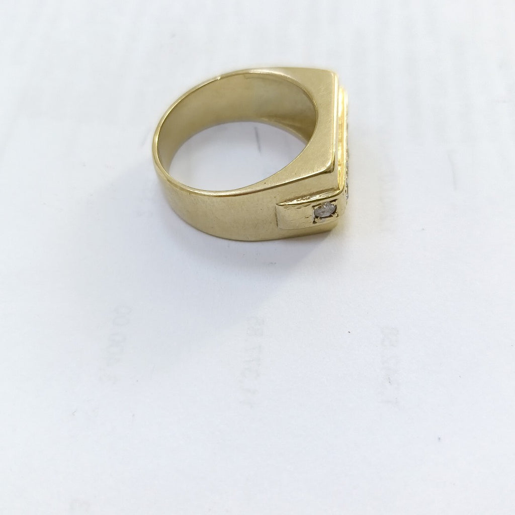 ANILLO ORO 14 K 11.3 GRMS (SEMINUEVO)