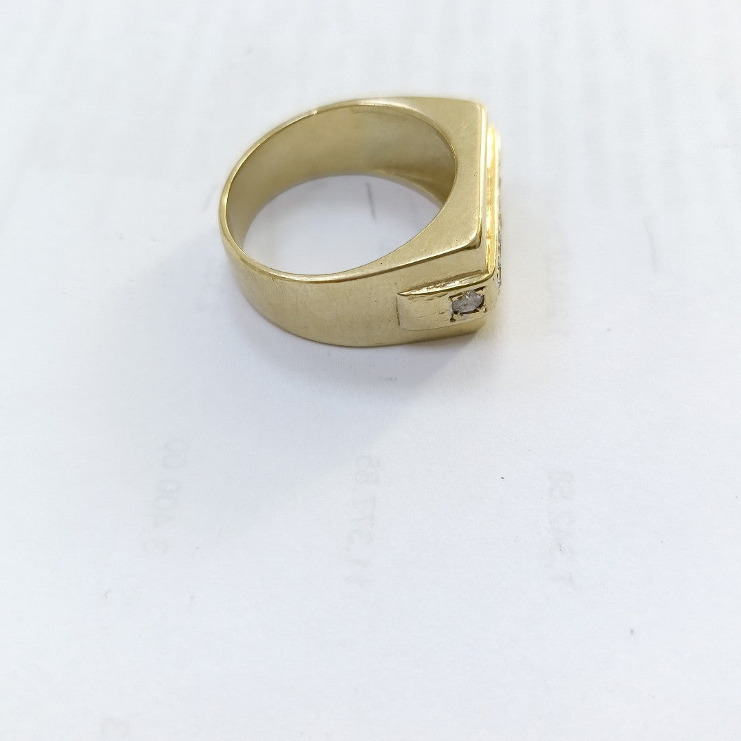 ANILLO ORO 14 K 11.3 GRMS (SEMINUEVO)