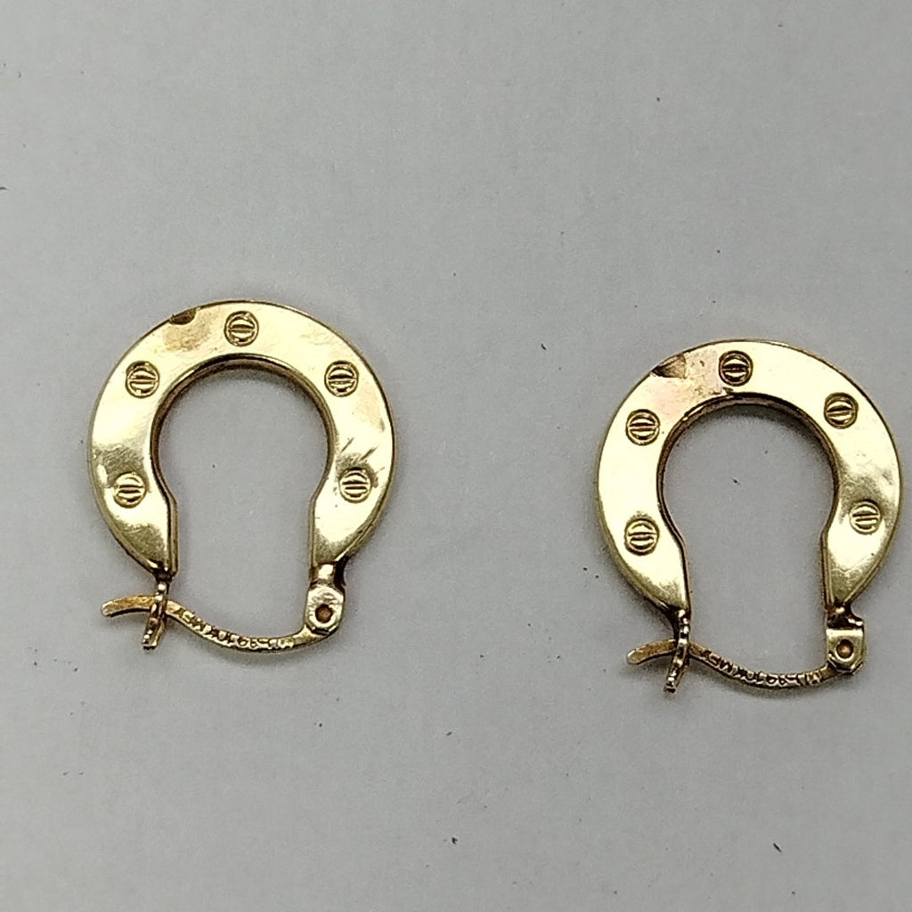 ARRACADAS PAR ORO 10 K 1,40 GRMS (SEMINUEVO)