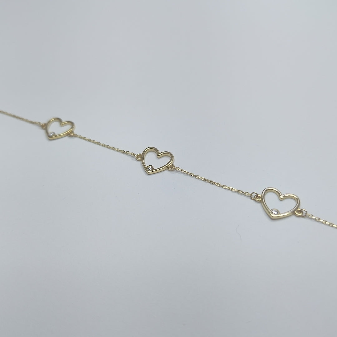 PULSERAS DAMA ORO 14K 1.5 (NUEVO)