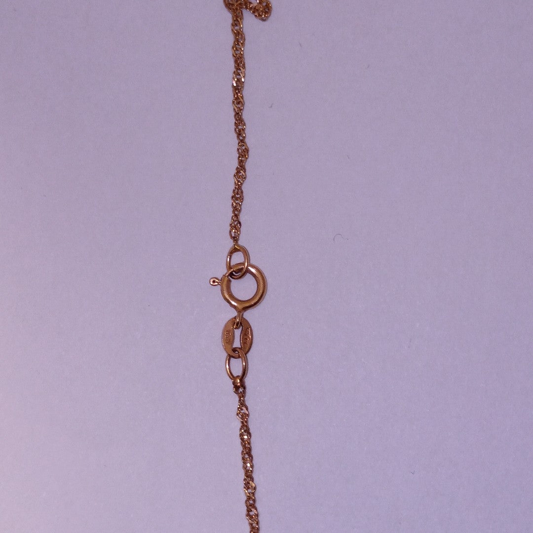 CADENA ORO 14 K 1.2 GRMS (SEMINUEVO)