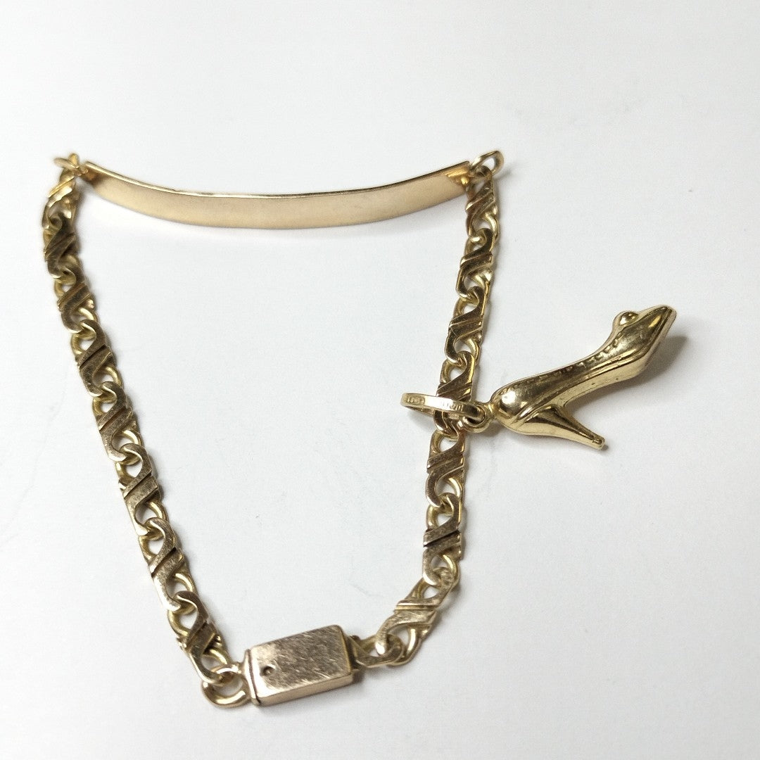 DIJE, ESCLAVA ORO 14 K 1.1 GRMS (SEMINUEVO)