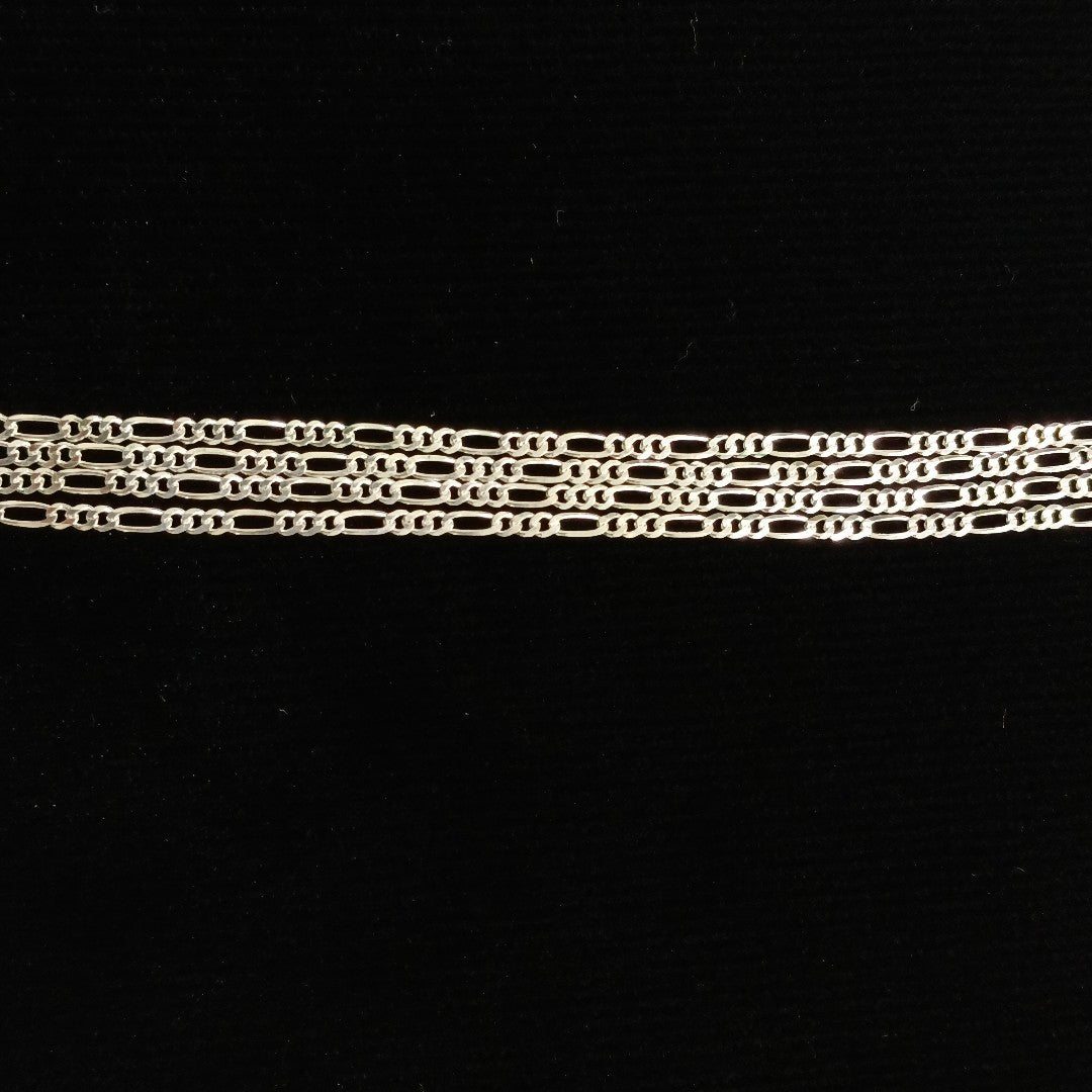 CADENA 3X1 PLATA .925 55 CM 3.42 GR (NUEVO)