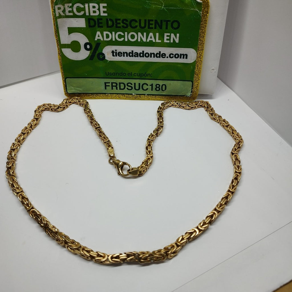 CADENA ORO 14 K 97.5 GRMS (SEMINUEVO)