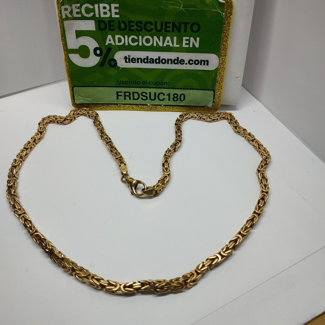 CADENA ORO 14 K 97.5 GRMS (SEMINUEVO)