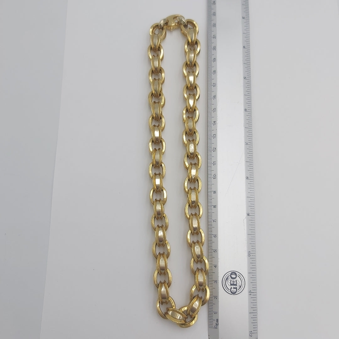 CADENA ORO COMBINADO 18 K 66,00 GRMS (SEMINUEVO)