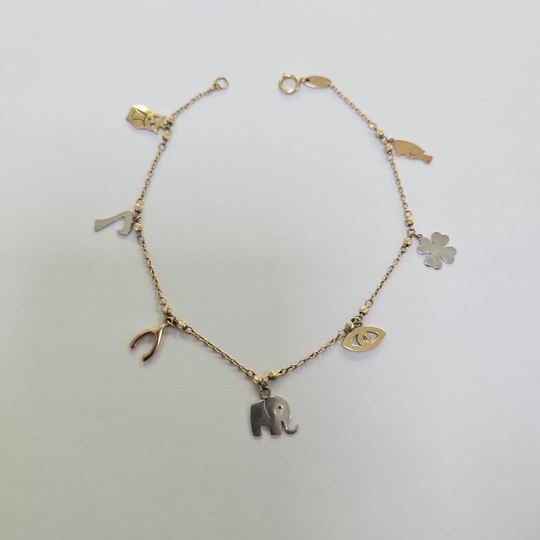 PULSERA ORO 14 K 2.7 GRMS (SEMINUEVO)