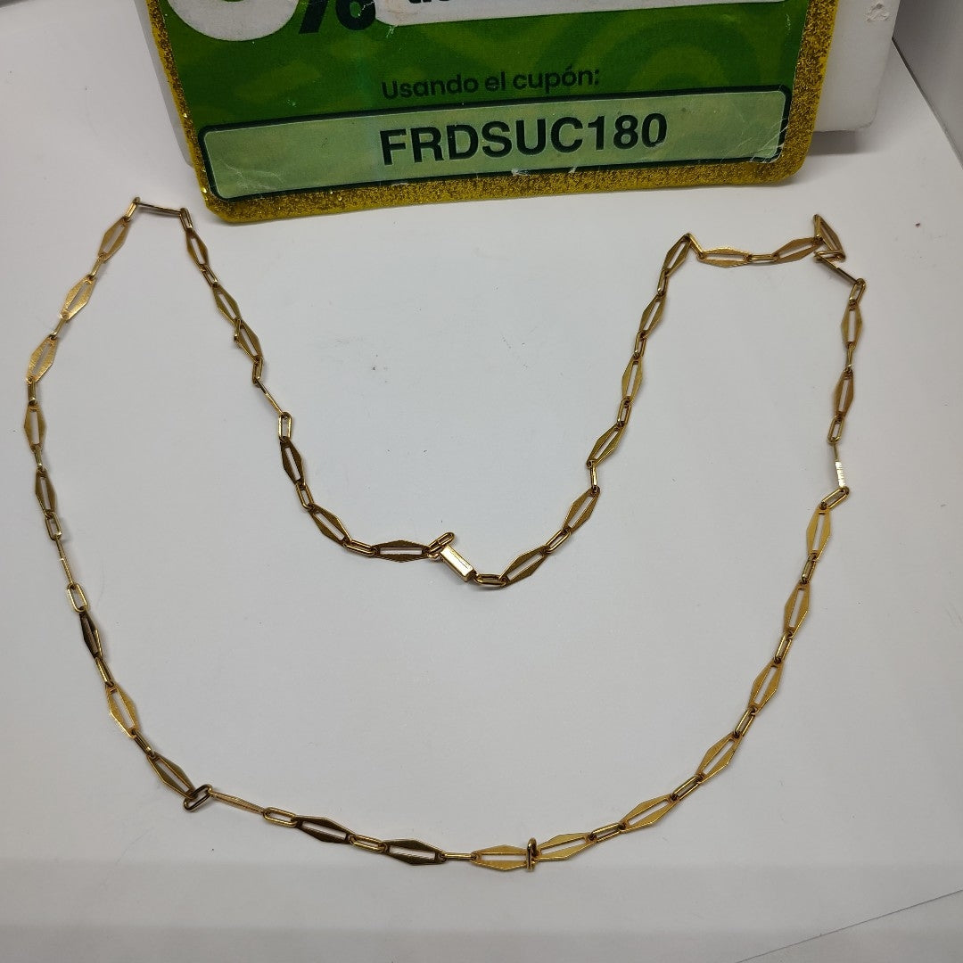 CADENA ORO 14 K 10,80 GRMS (SEMINUEVO)