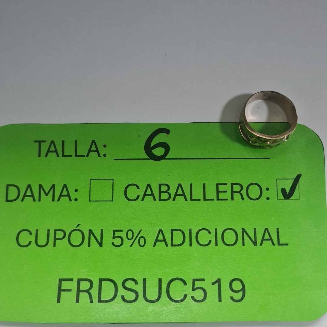ANILLO ORO 8 K 6,30 GRMS (SEMINUEVO)