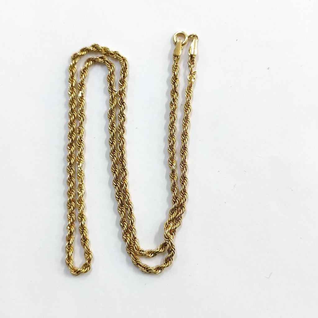 CADENA ORO 18 K 4.6 GRMS (SEMINUEVO)