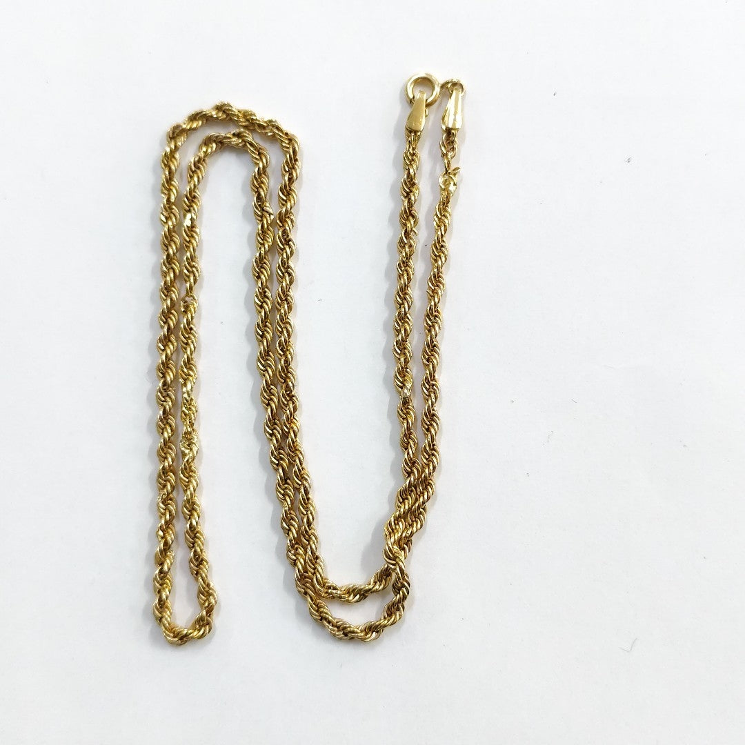 CADENA ORO 18 K 4.6 GRMS (SEMINUEVO)