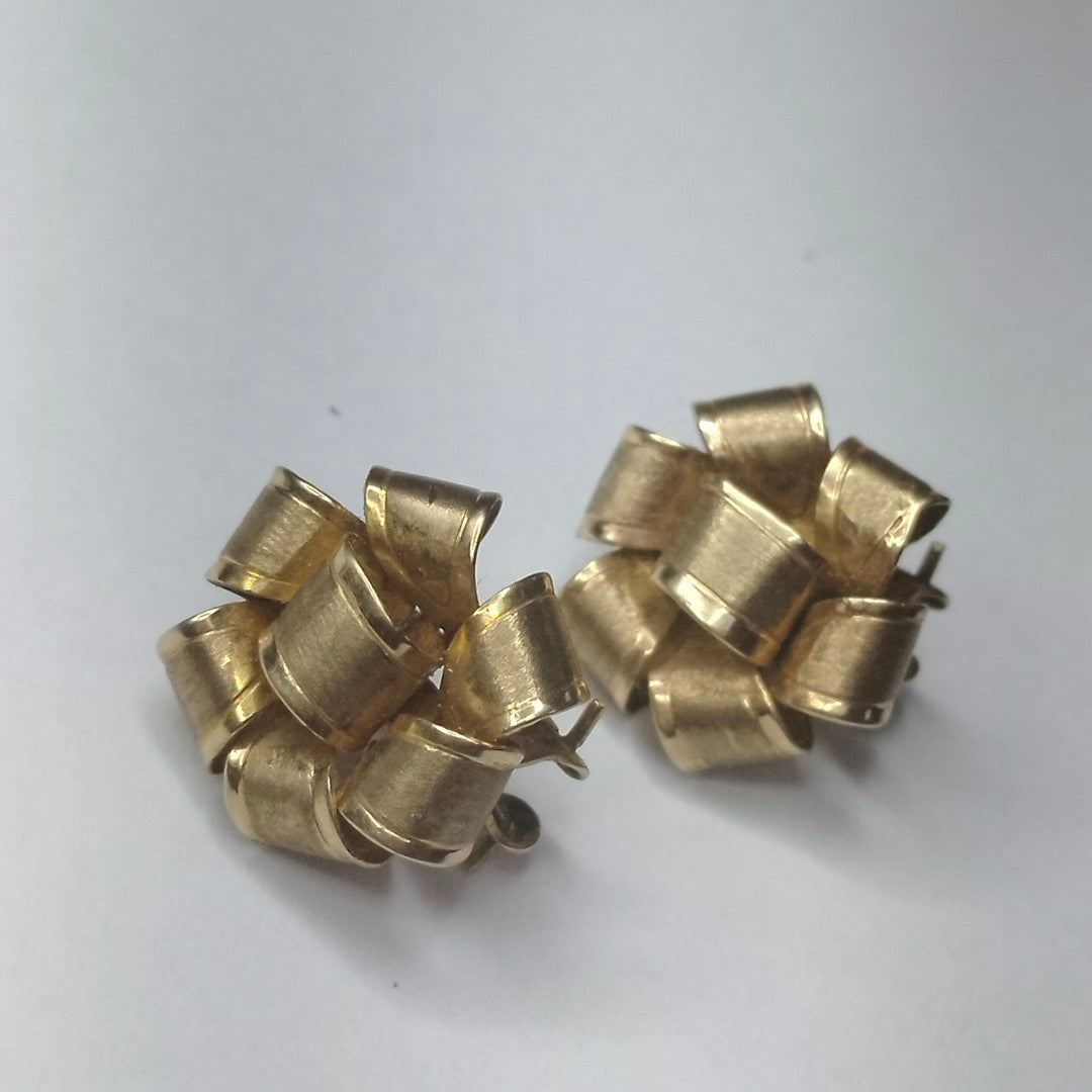 ARETES PAR ORO 10 K 4.9 GRMS (SEMINUEVO)