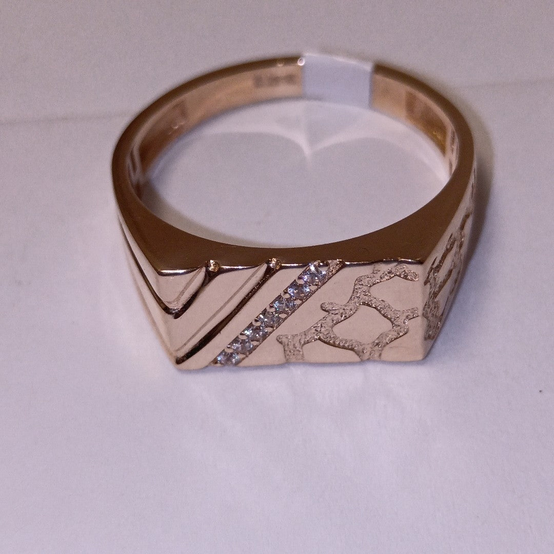 ANILLOS CABALLERO ORO 14K 3.3 (NUEVO)