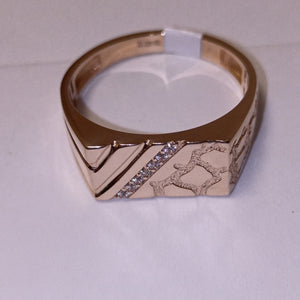 ANILLOS CABALLERO ORO 14K 3.3 (NUEVO)