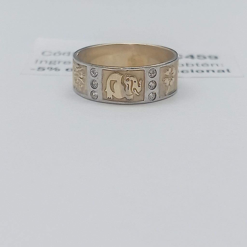 ANILLITO ORO,RODIADO 14 K 4,00 GRMS (SEMINUEVO)
