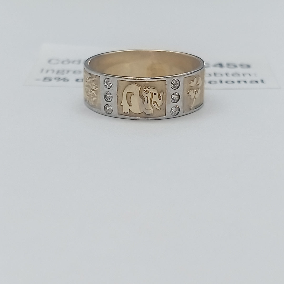 ANILLITO ORO,RODIADO 14 K 4,00 GRMS (SEMINUEVO)