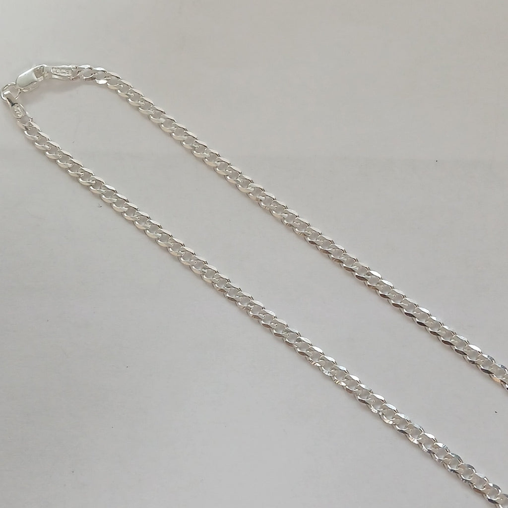CADENA BARBADA PLATA .925 50 CM 6.92 GR (NUEVO)