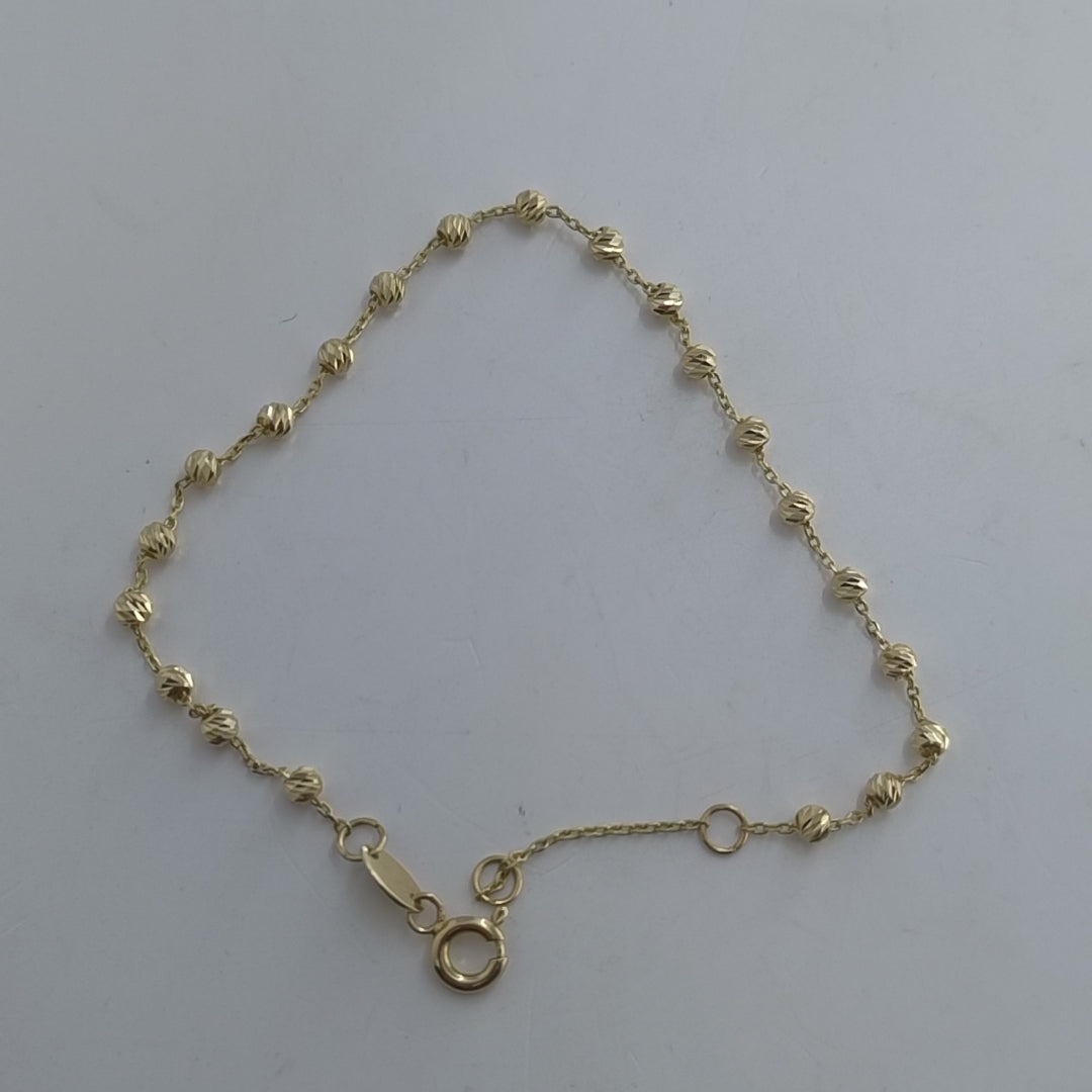 PULSERAS DAMA ORO 14K 1.2 (NUEVO)