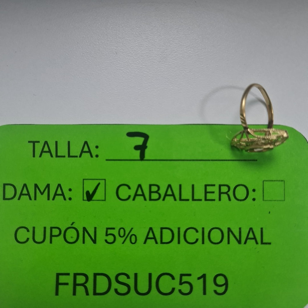 ANILLITO ORO 14 K 3.2 GRMS (SEMINUEVO)