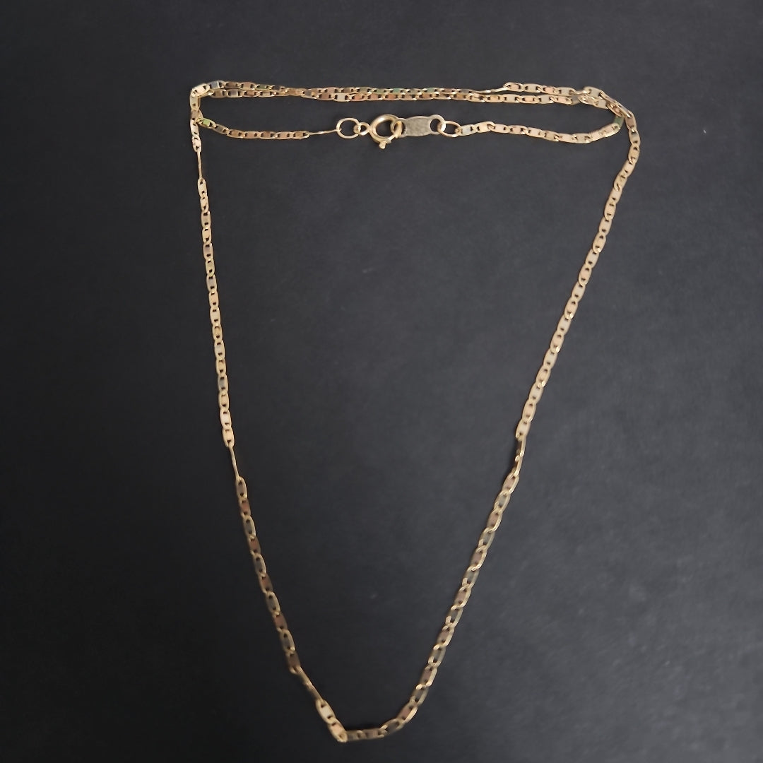 CADENA ORO COMBINADO 8 K 1,30 GRMS (SEMINUEVO)
