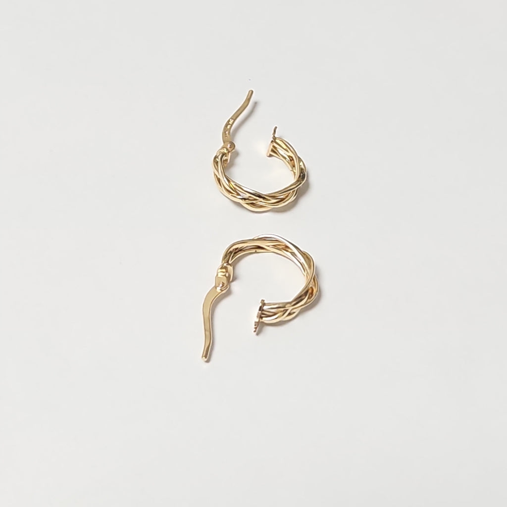 ARRACADAS ORO 14K 1.4 (NUEVO)