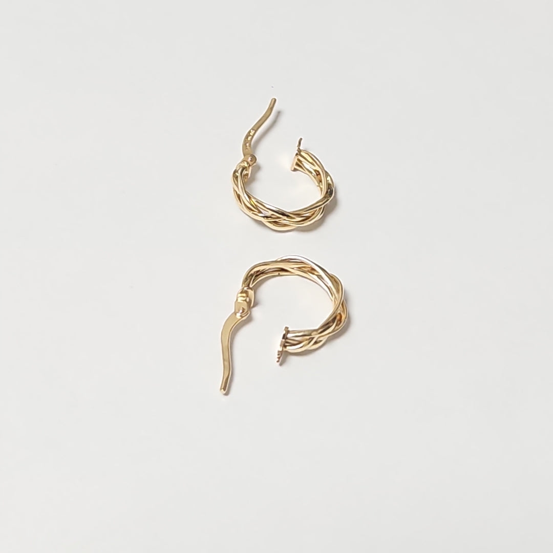 ARRACADAS ORO 14K 1.4 (NUEVO)