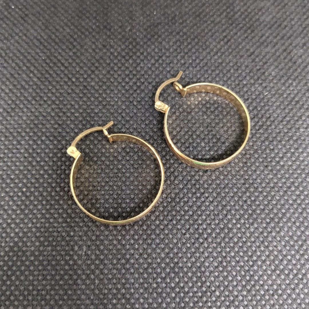 ARRACADAS PAR ORO 14 K 4.4 GRMS (SEMINUEVO)