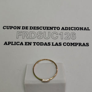 ANILLOS DAMA ORO 14K 0.6 (NUEVO)