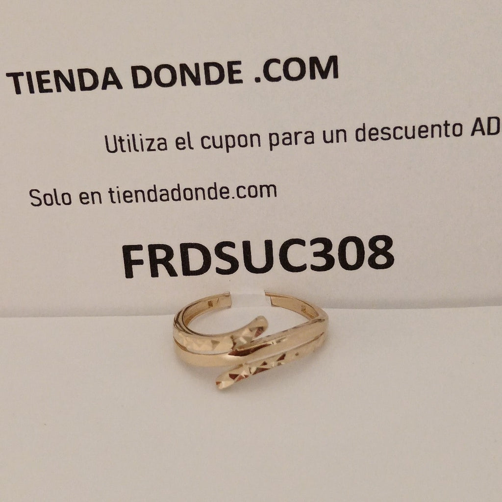 ANILLOS DAMA ORO 14K 2 (NUEVO)