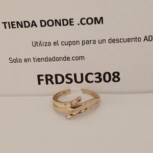 ANILLOS DAMA ORO 14K 2 (NUEVO)