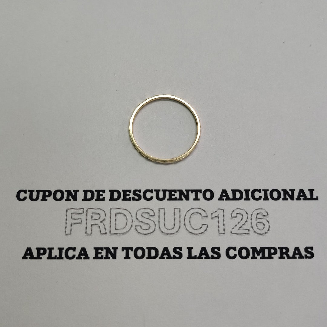 ANILLOS DAMA ORO 14K 1.1 (NUEVO)