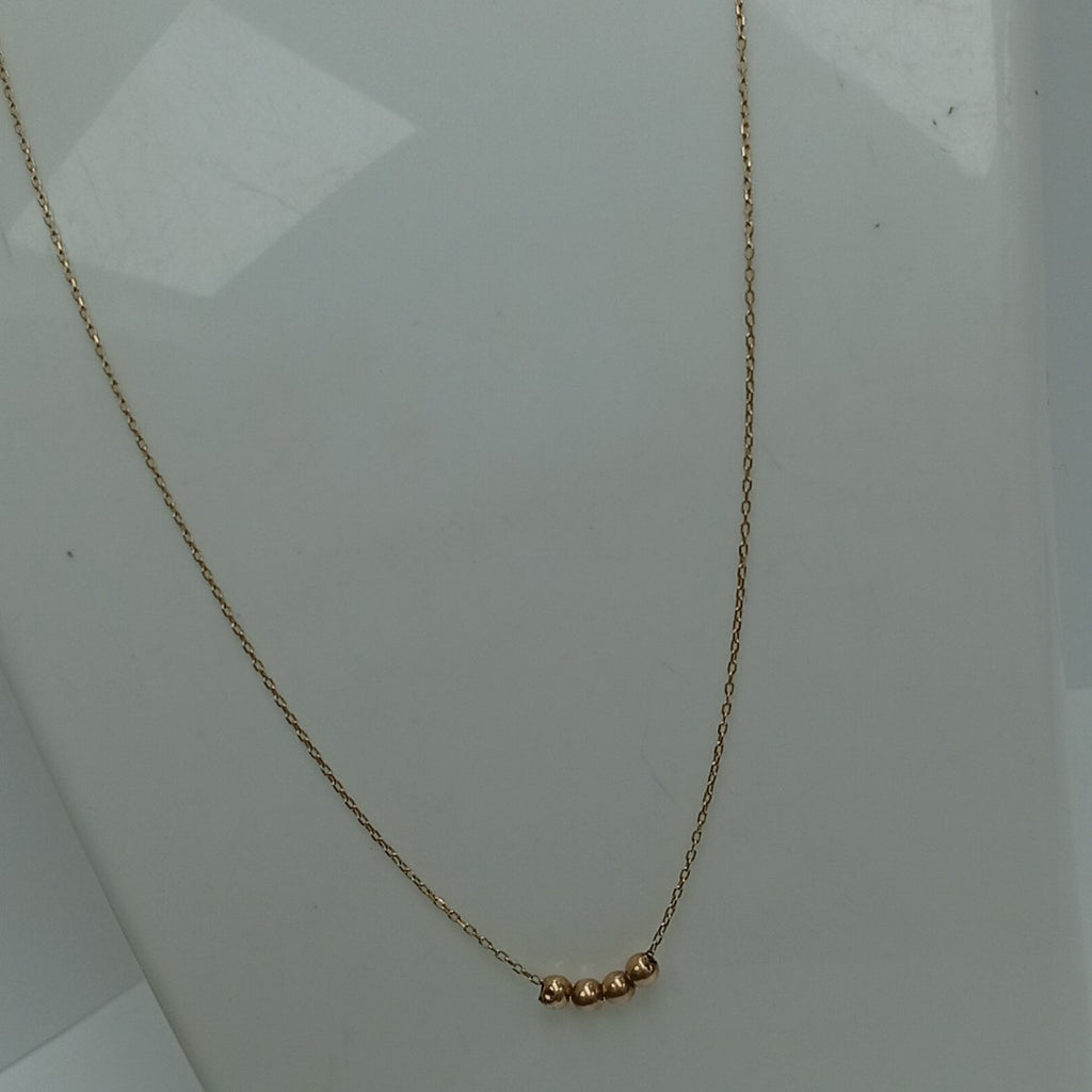 GARGANTILLA ORO 14 K 1.1 GRMS (SEMINUEVO)