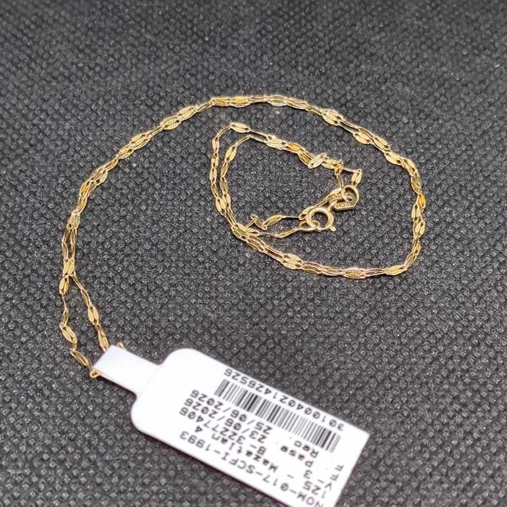 CADENA ORO 10 K 0,80 GRMS (SEMINUEVO)
