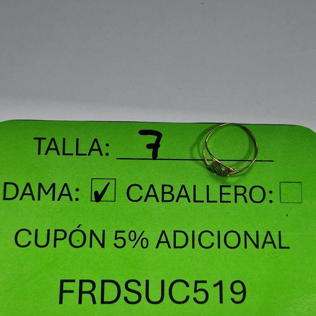 ANILLITO ORO 10 K 1.2 GRMS (SEMINUEVO)