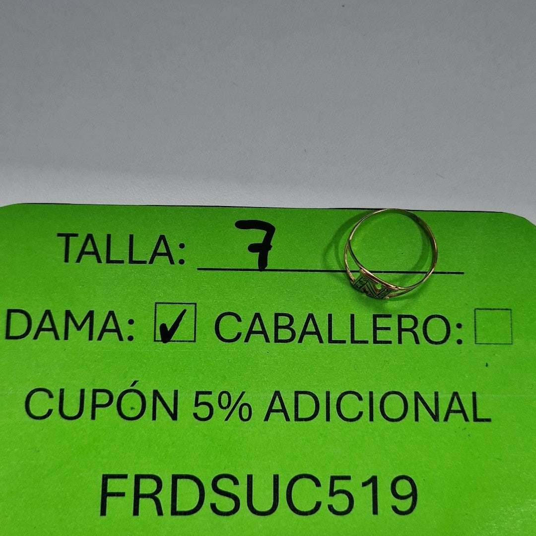 ANILLITO ORO 10 K 1.2 GRMS (SEMINUEVO)