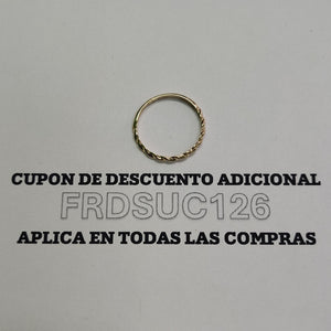 ANILLOS DAMA ORO 14K 0.9 (NUEVO)