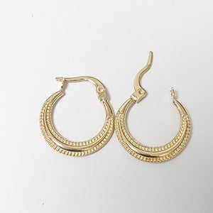 ARRACADAS ORO 14K 1.1 (NUEVO)