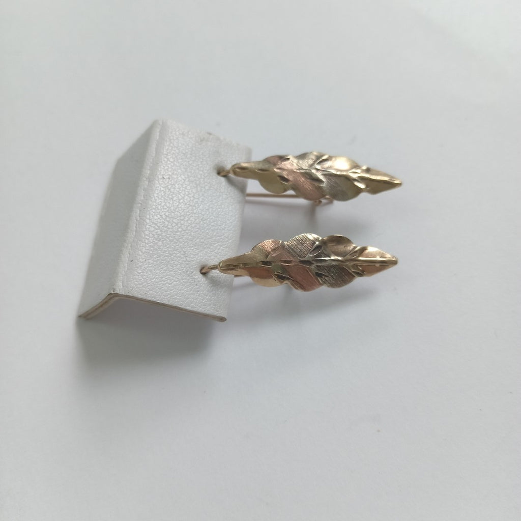 ARETES PAR ORO 10 K 1,50 GRMS (SEMINUEVO)