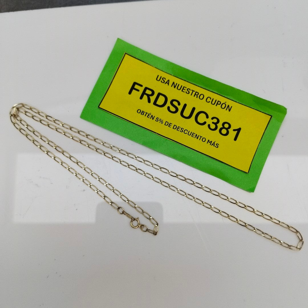 CADENA ORO 10 K 4,30 GRMS (SEMINUEVO)