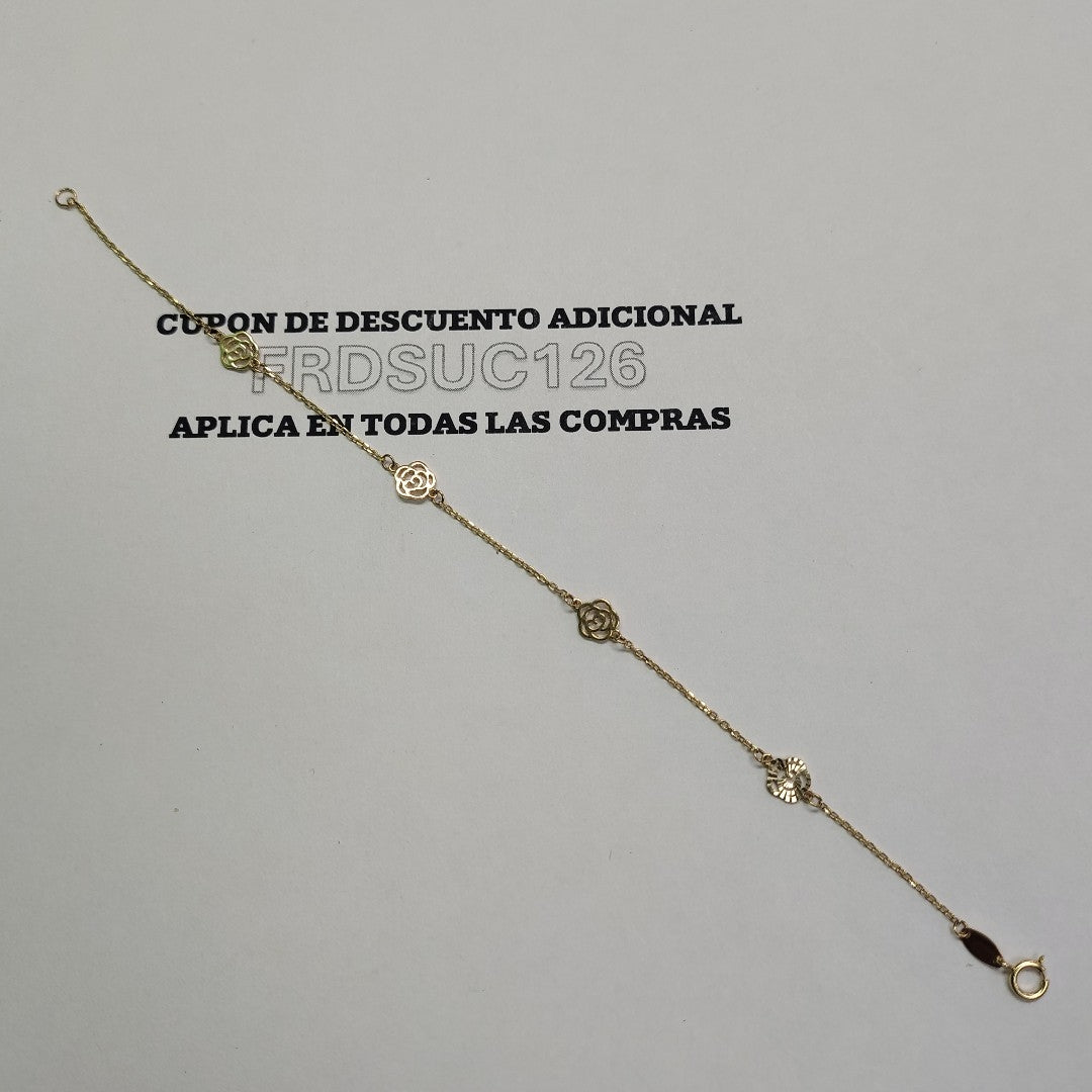 PULSERAS DAMA ORO 14K 1.2 (NUEVO)