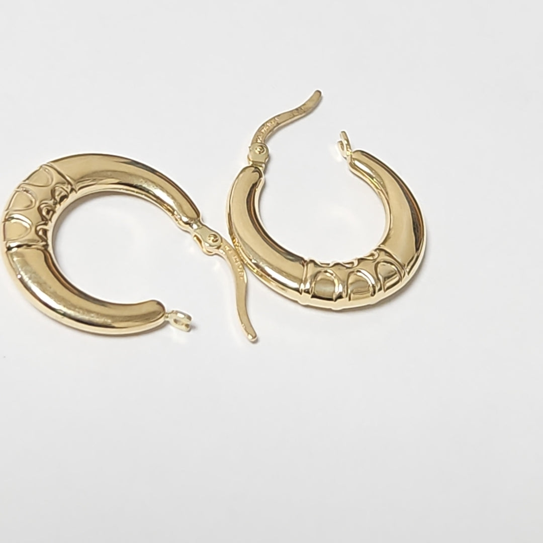 ARRACADAS ORO 14K 2.1 (NUEVO)