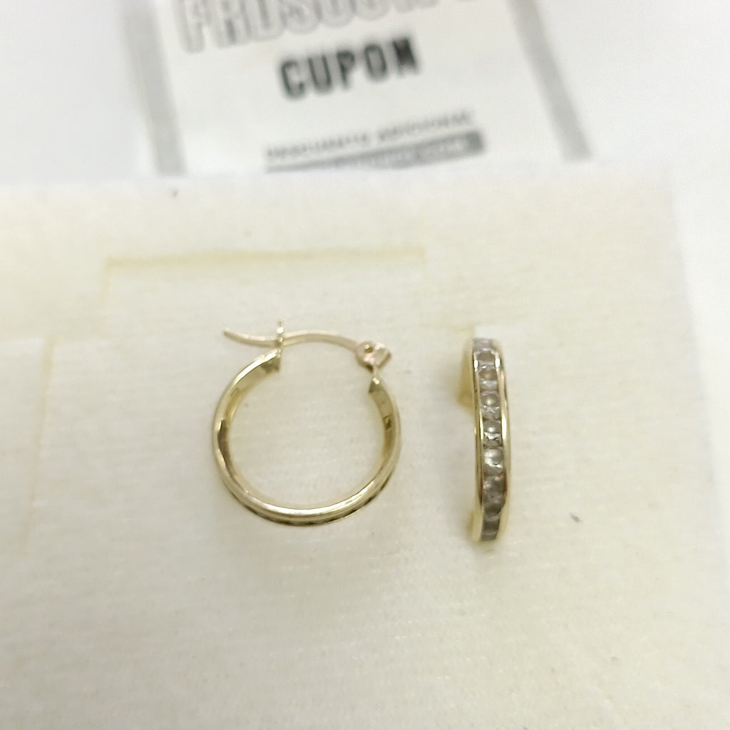 ARETES PAR ORO 10 K 1.8 GRMS (SEMINUEVO)