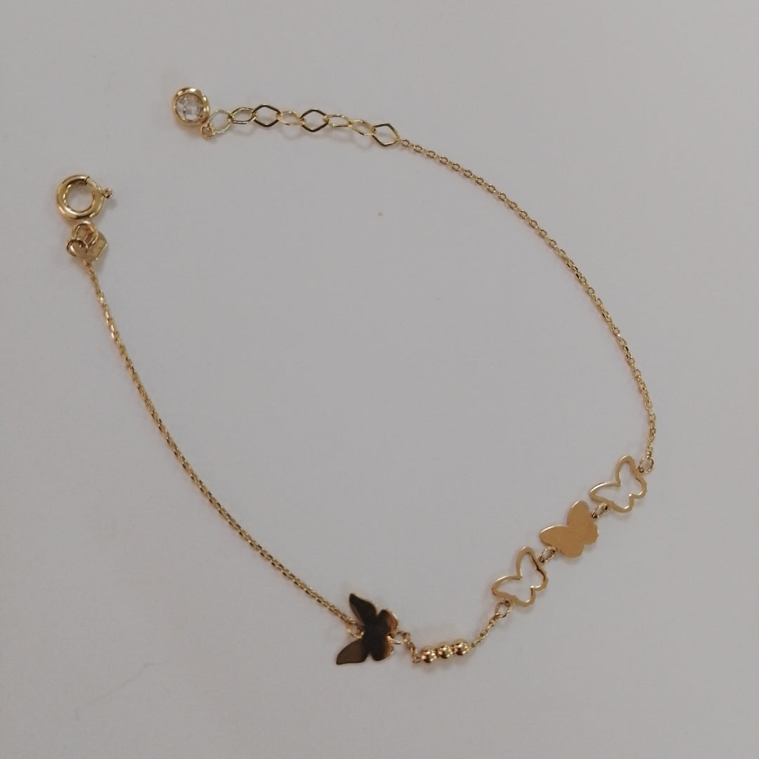 PULSERAS DAMA ORO 14K 1.1 (NUEVO)