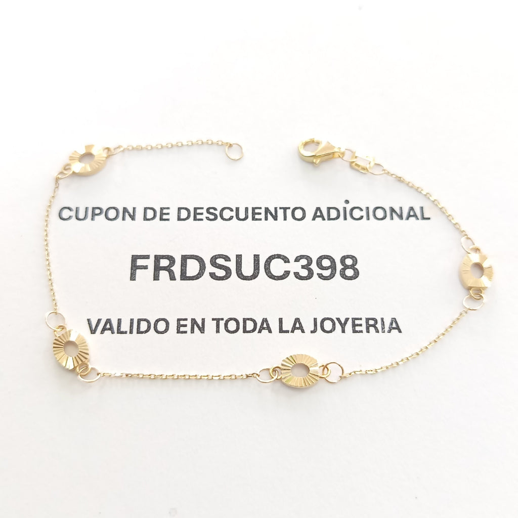 PULSERAS DAMA ORO 10K 1.5 (NUEVO)