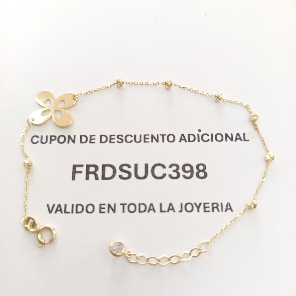 PULSERAS DAMA ORO 10K 1.2 (NUEVO)