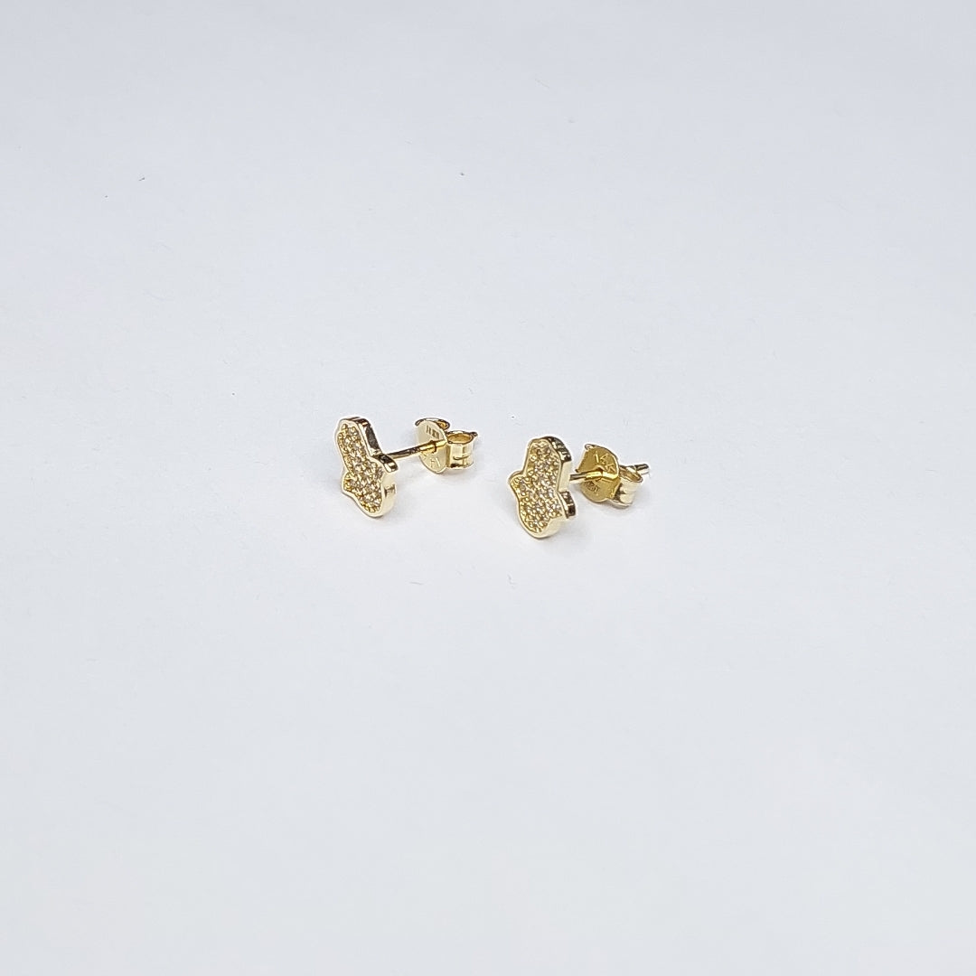 BROQUELES ORO 14K 1.3 (NUEVO)