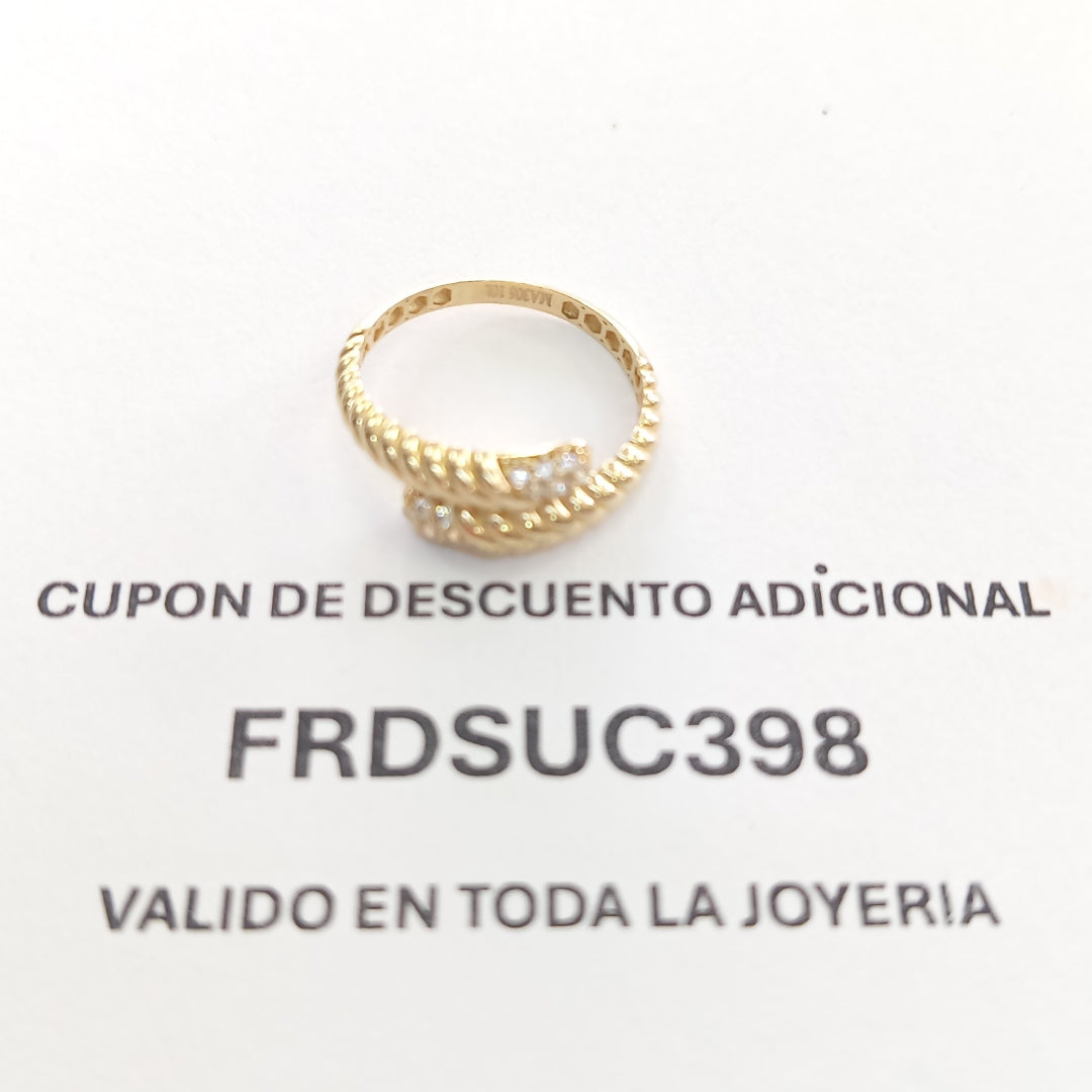 ANILLOS DAMA ORO 10K 1.6 (NUEVO)