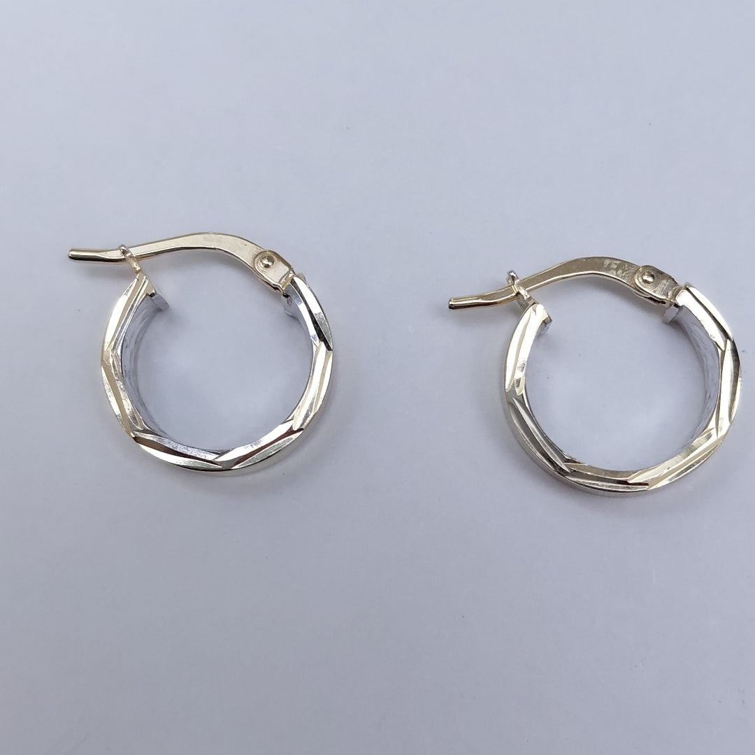ARRACADAS ORO 14K 1.5 (NUEVO)
